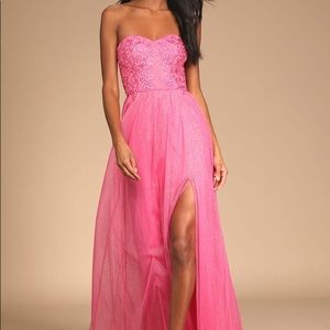 Midnight Dreamer Embroidered Maxi Dress Lulu’s